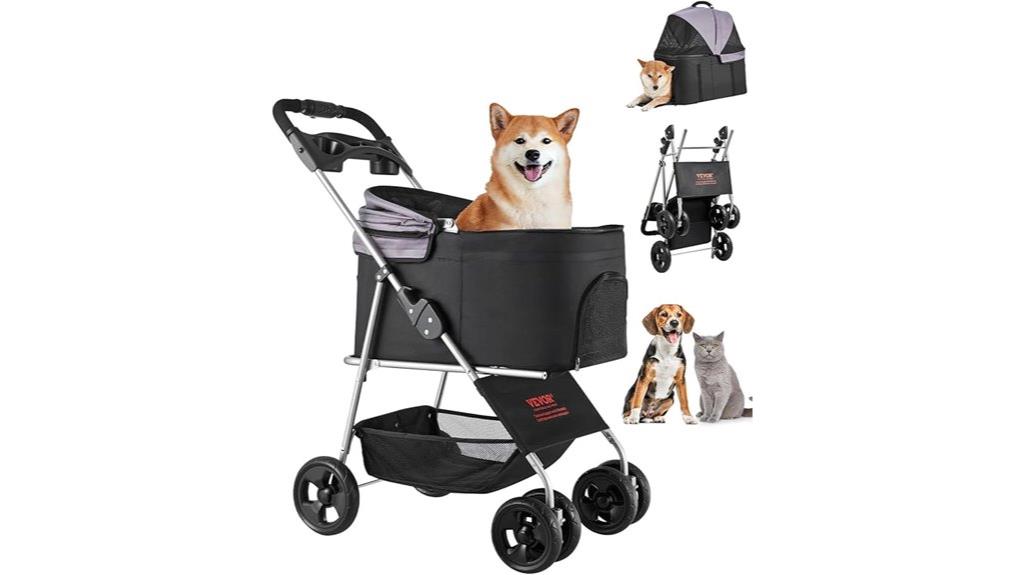 pet stroller for small medium