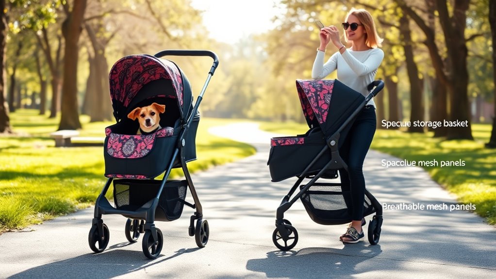 pet stroller selection criteria