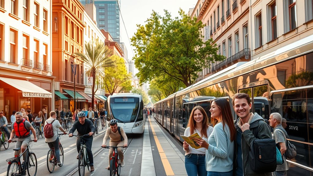 plan transit focused city trips