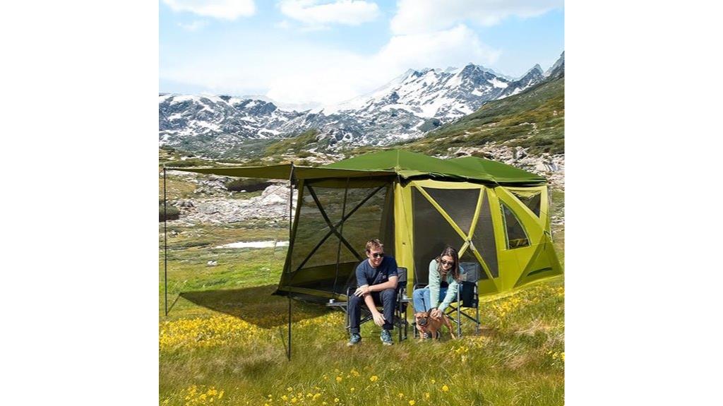 pop up cabin tent options