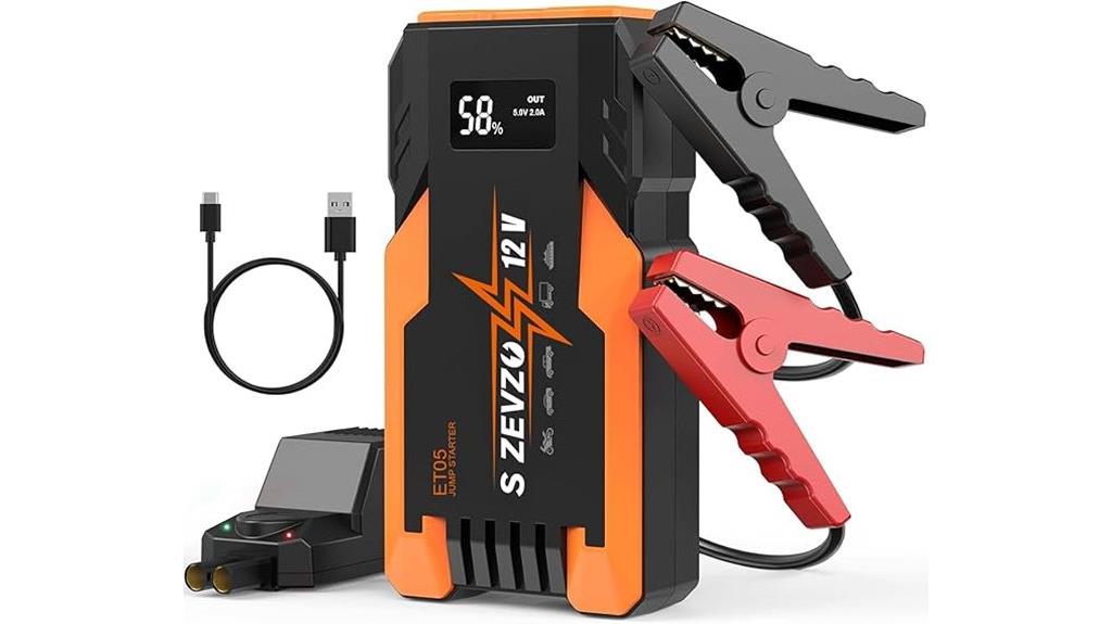 portable car jump starter