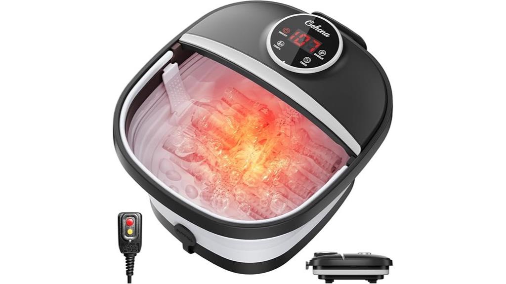 portable heated foot bath