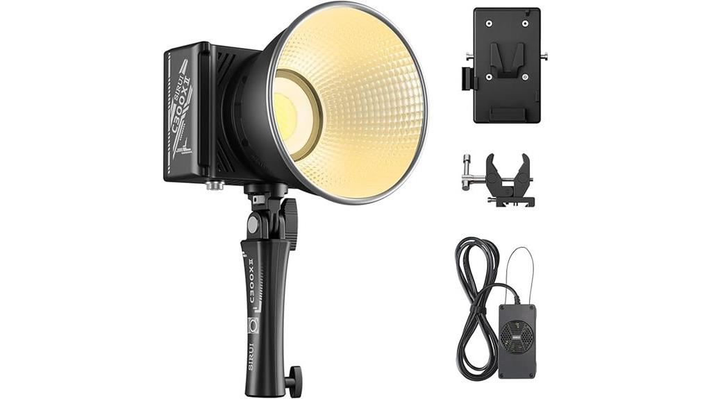 portable led video light