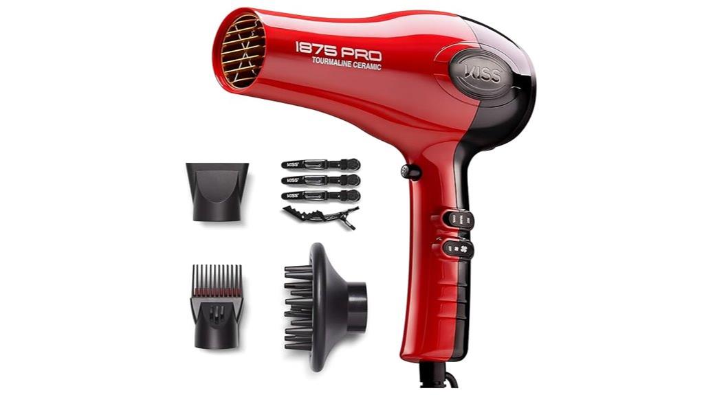 powerful 1875w ceramic dryer