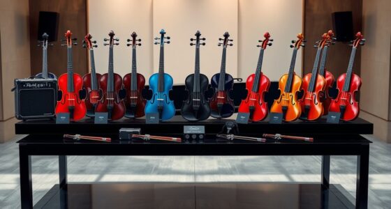 premium electric violin kits