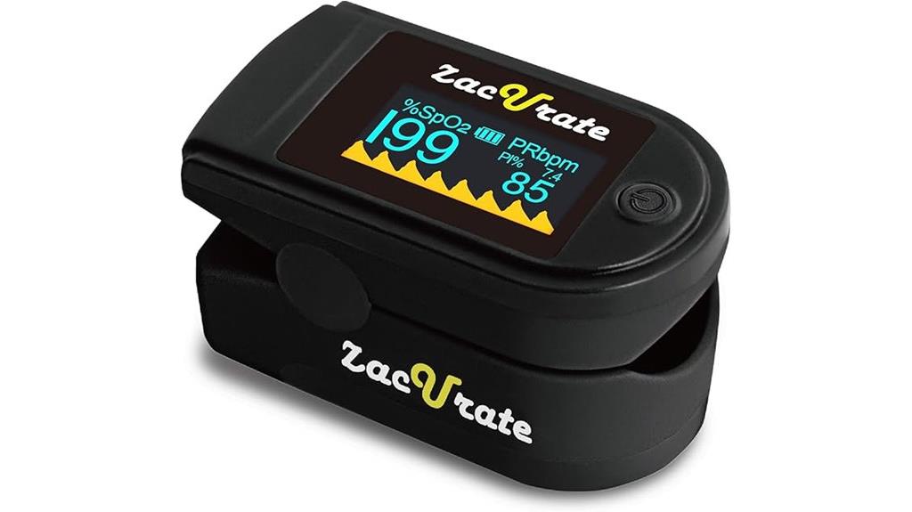 premium fingertip oximeter bundle