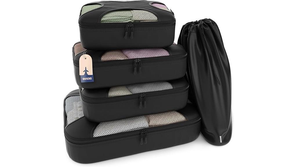 premium travel packing cubes