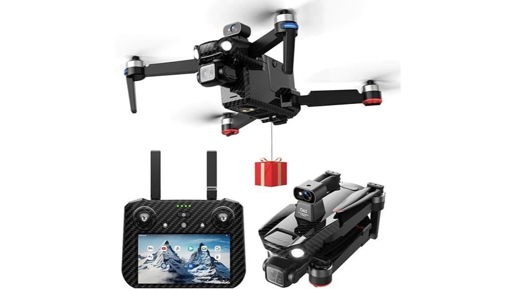 professional 4k gimbal drone
