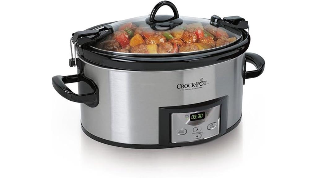 programmable 6 quart slow cooker
