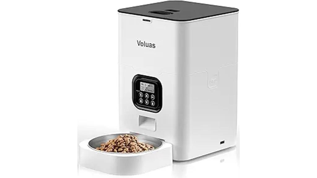 programmable pet food dispenser