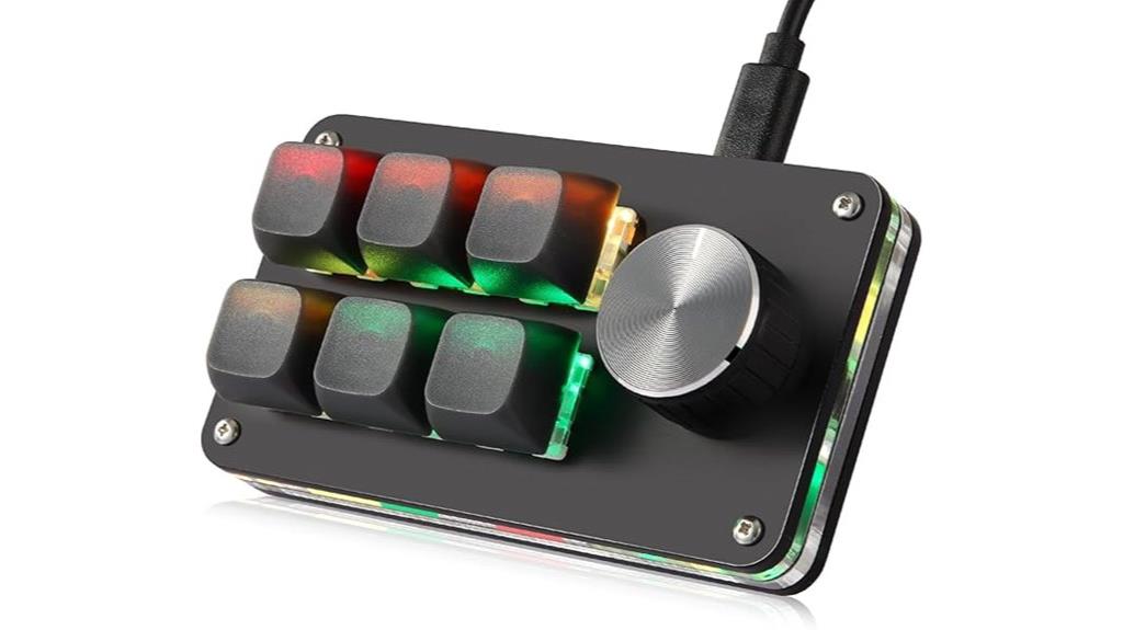 programmable rgb macro keypad