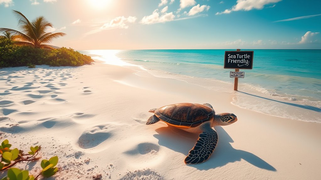 protect turtle nesting beaches