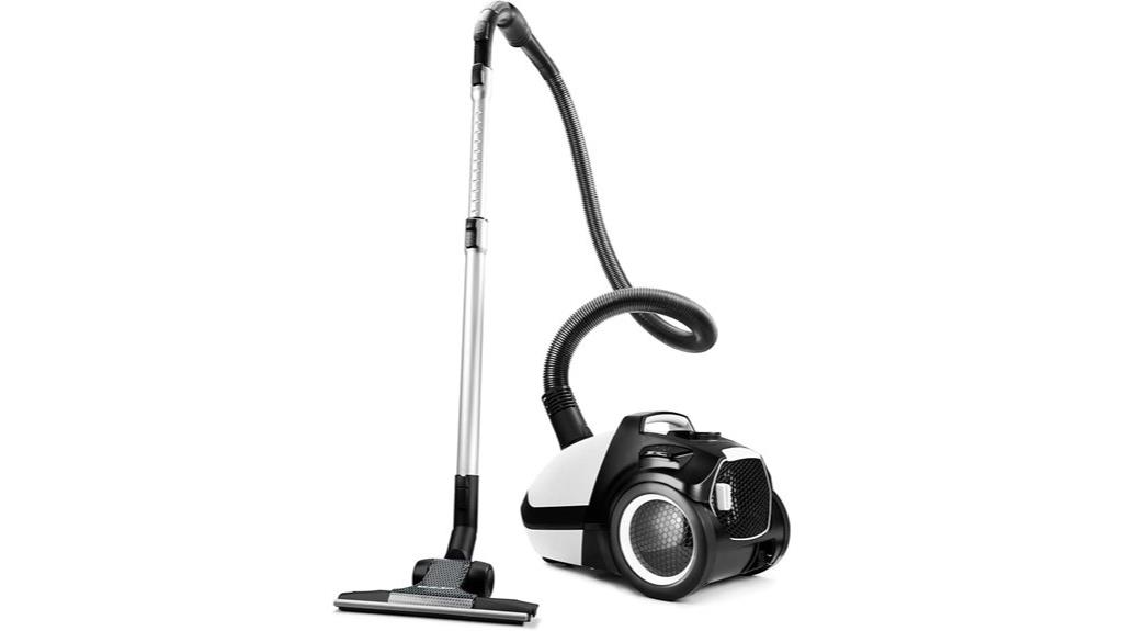 quiet powerful lightweight vacuum