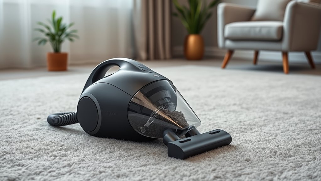 quiet powerful portable vacuum