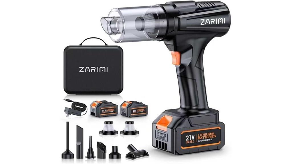 rechargeable cordless hand vacuum