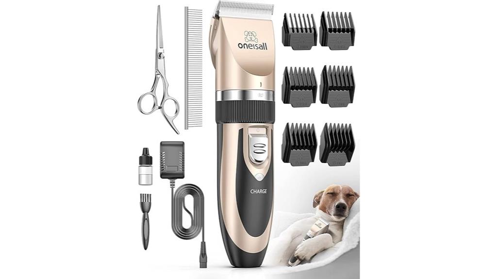 rechargeable gold dog clipper