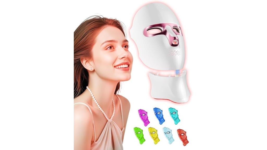 red light therapy mask