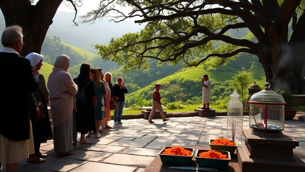 respect local sacred traditions