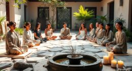 respect quiet meditation practices