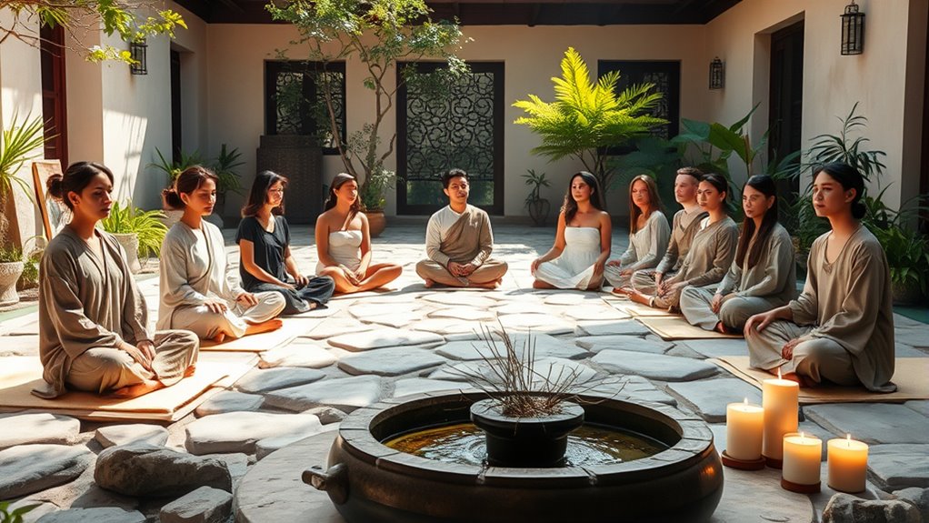 respect quiet meditation practices