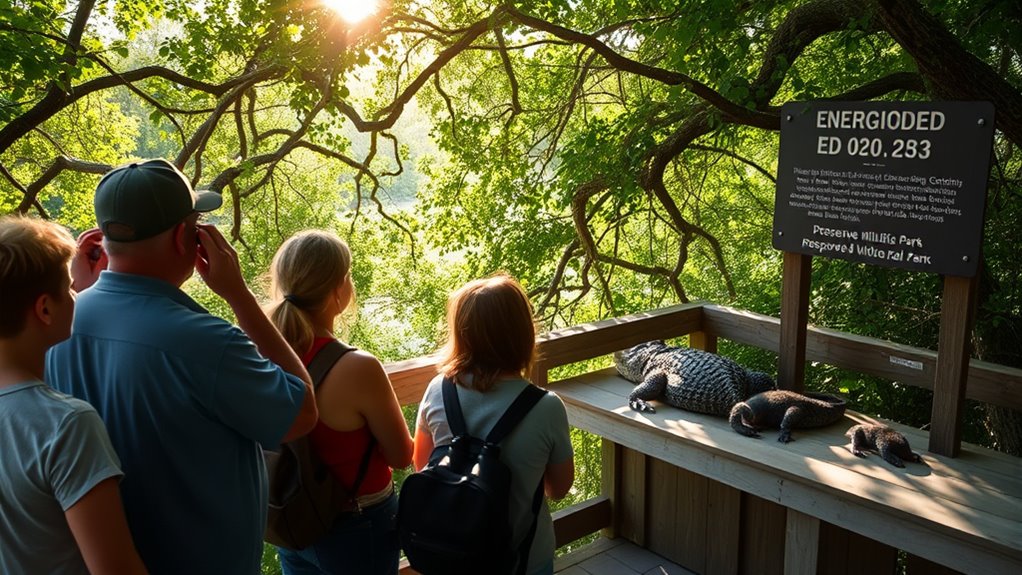 respect wildlife and environment