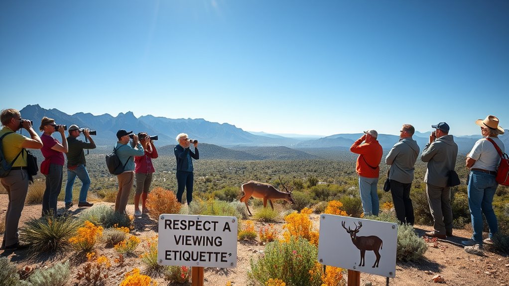 respect wildlife and habitat