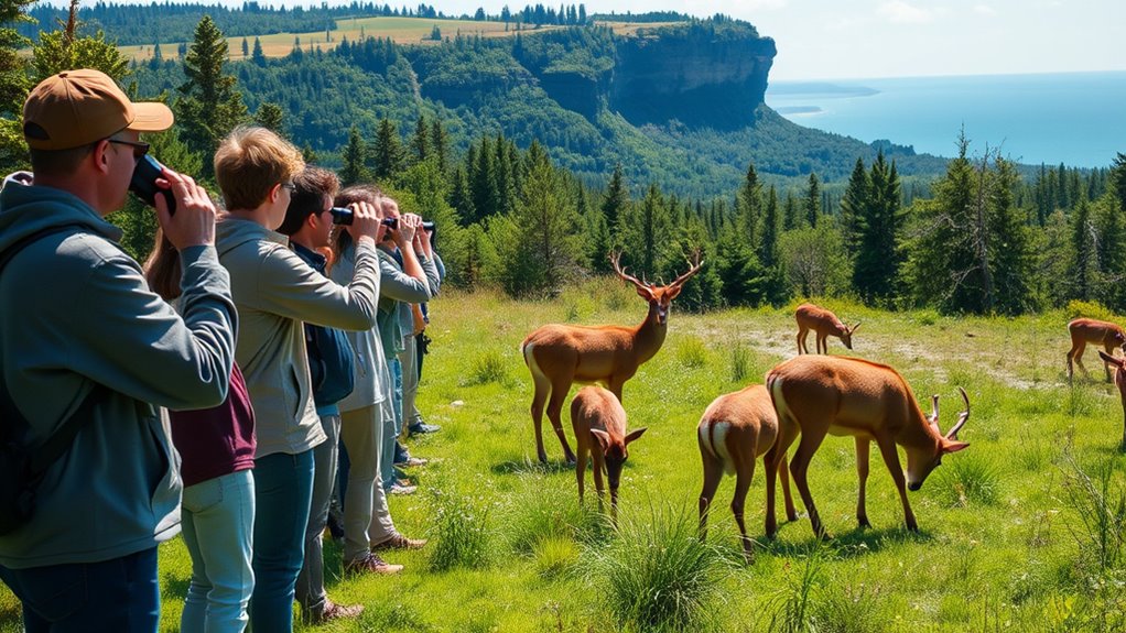 respect wildlife and habitats