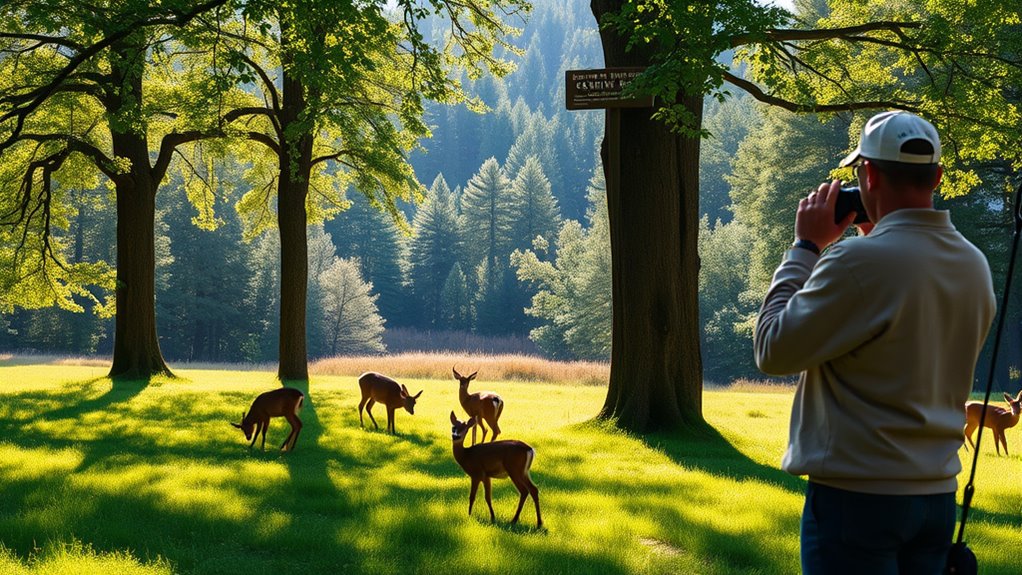 respect wildlife and habitats
