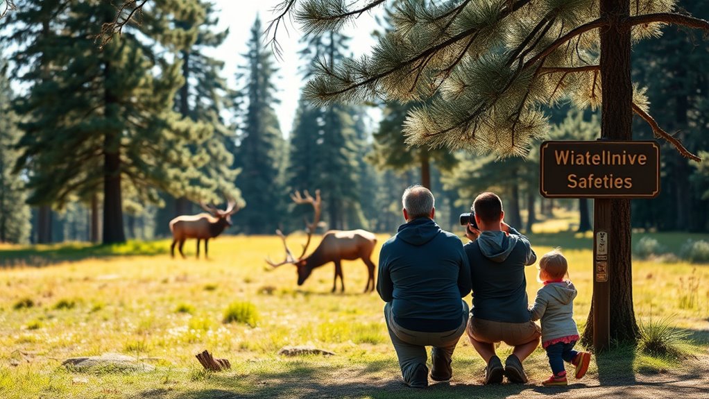 respect wildlife keep distance