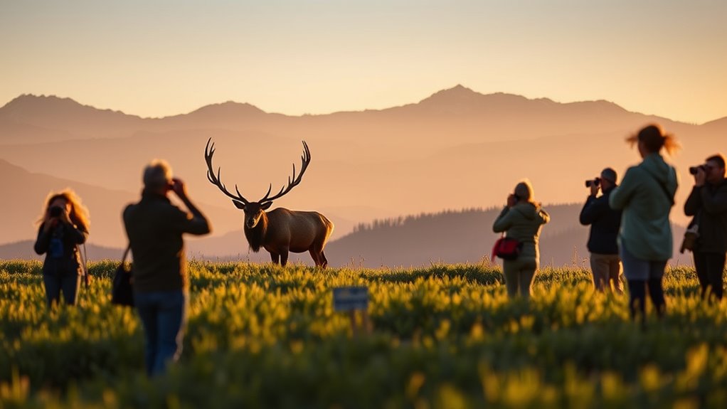 respect wildlife observe responsibly