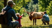 respect wildlife viewing guidelines