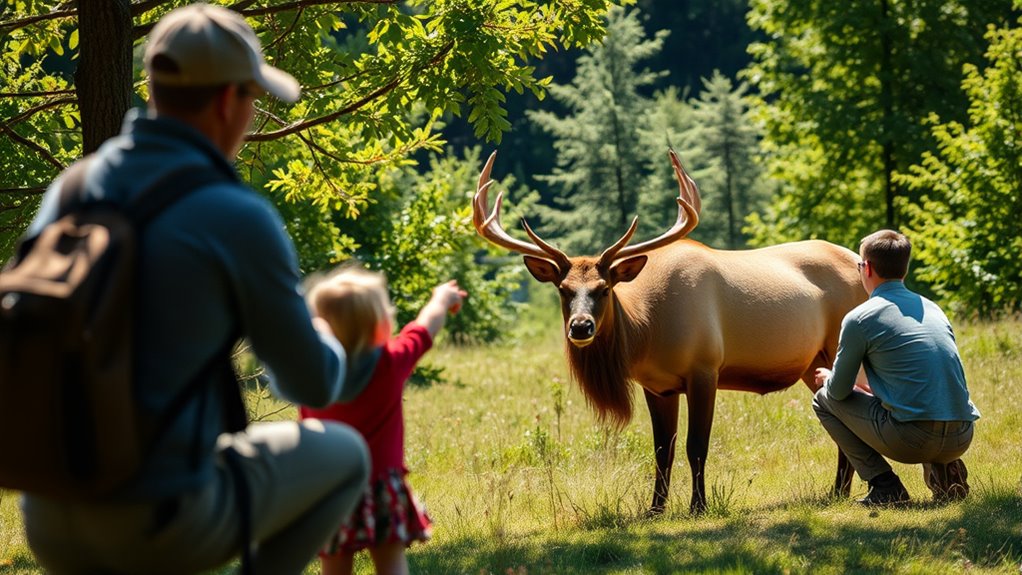 respect wildlife viewing guidelines