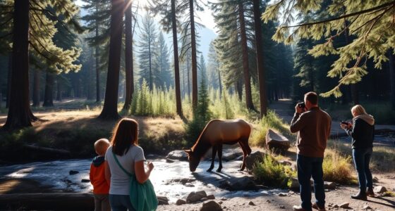 respect wildlife viewing guidelines