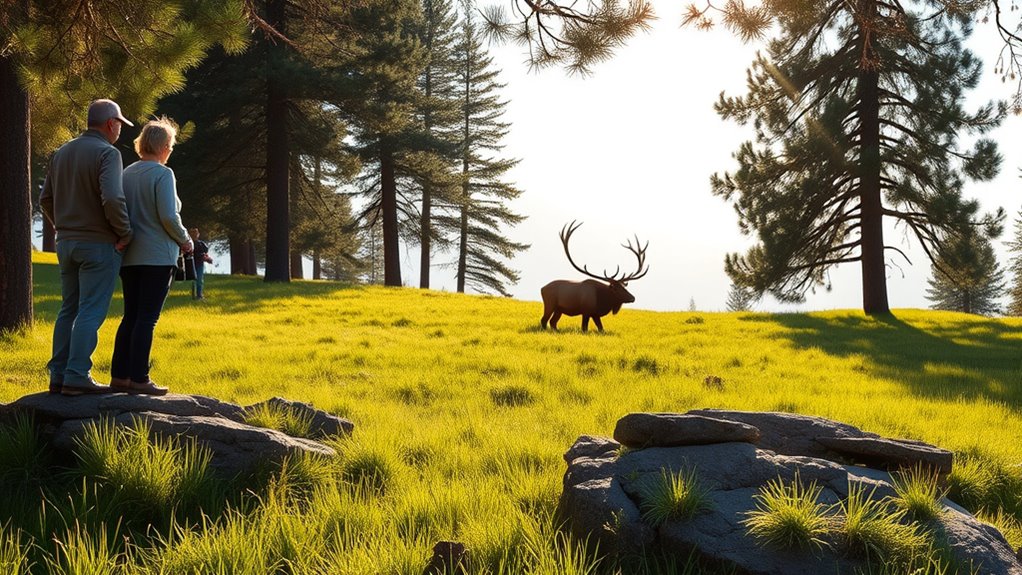 respect wildlife viewing guidelines