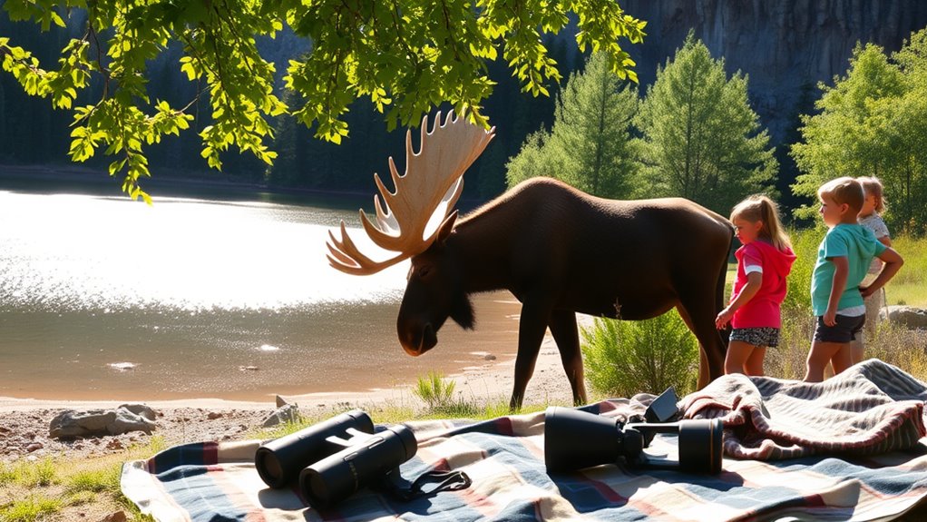 respect wildlife viewing guidelines