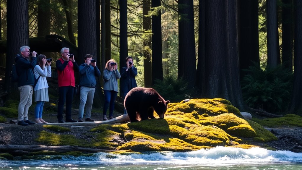 respect wildlife viewing guidelines