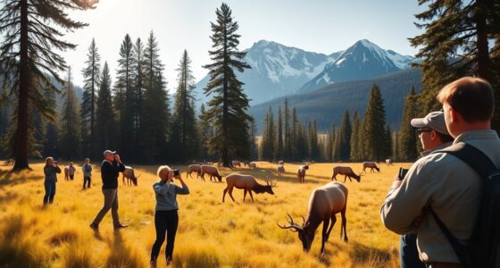 respect wildlife viewing rules