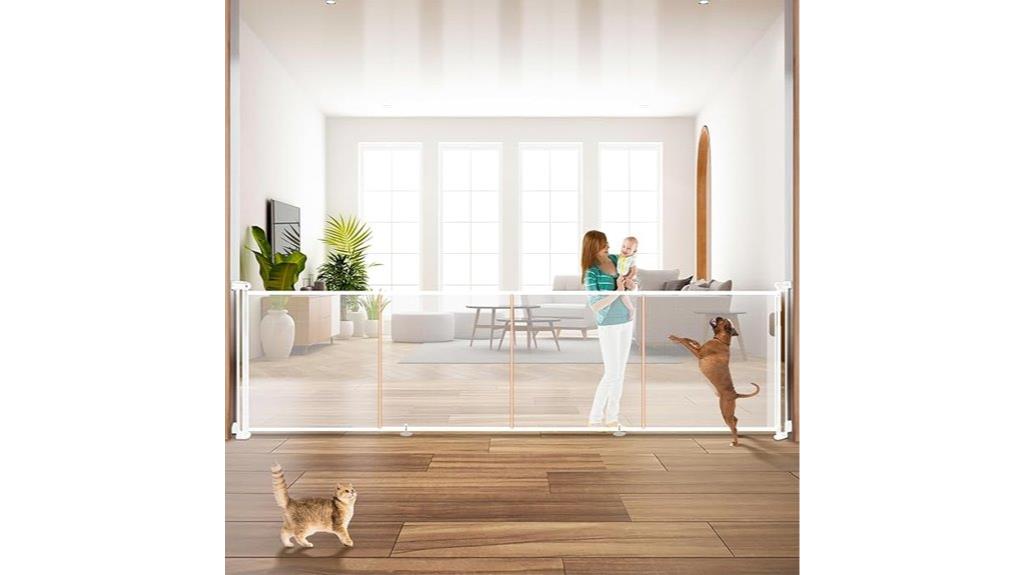 retractable baby gate safety