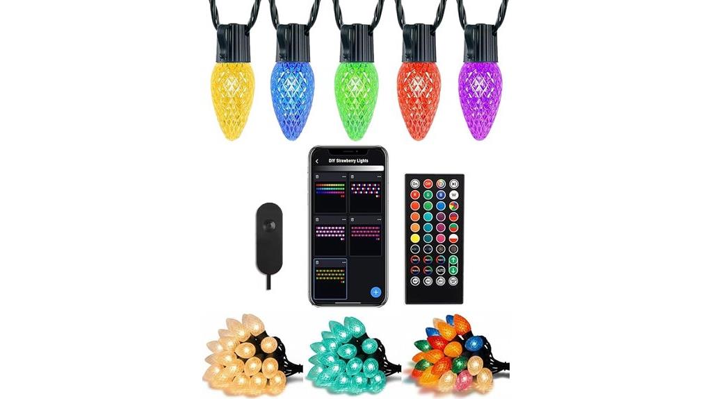 rgb outdoor christmas lights