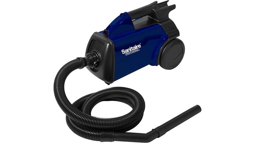 sanitaire compact blue vacuum
