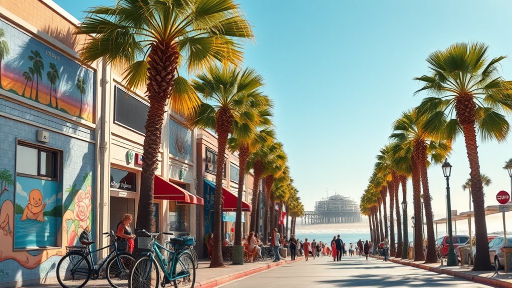 santa monica no cars