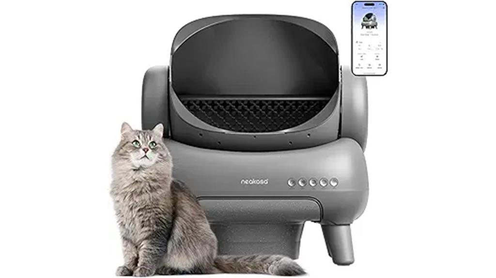 self cleaning cat litter box
