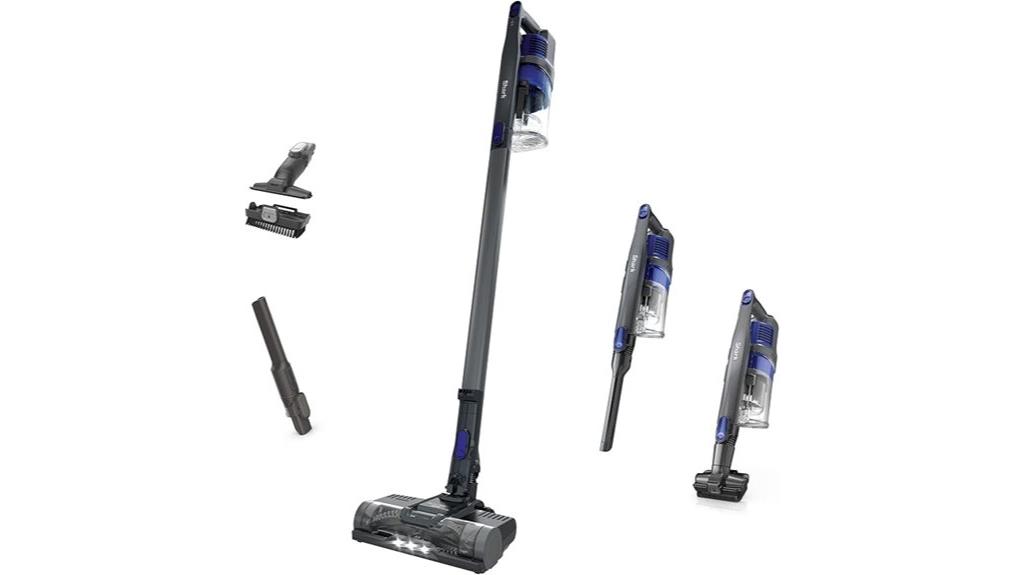 shark cordless vacuum leds