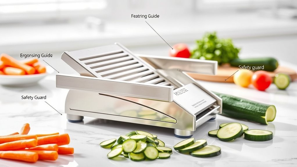 sharp safe adjustable slicer
