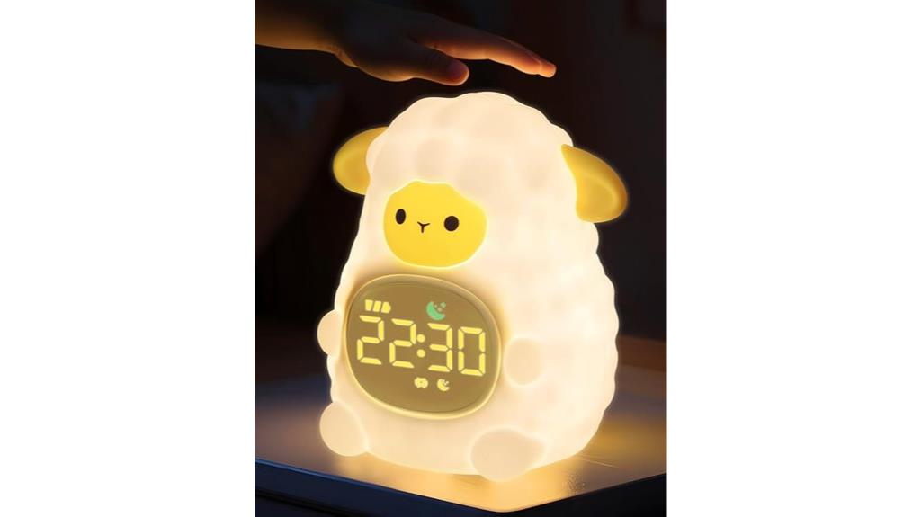 sheep shaped kid s alarm