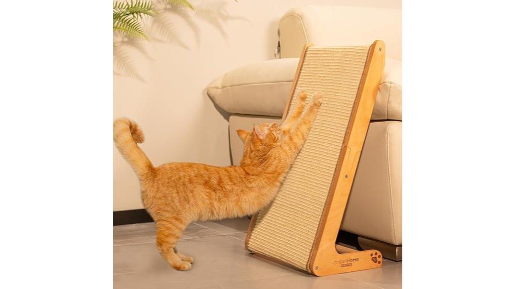 sisal cat scratcher ramp