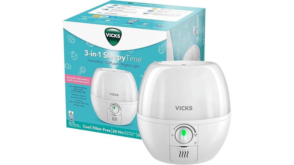 sleepytime humidifier for sleep