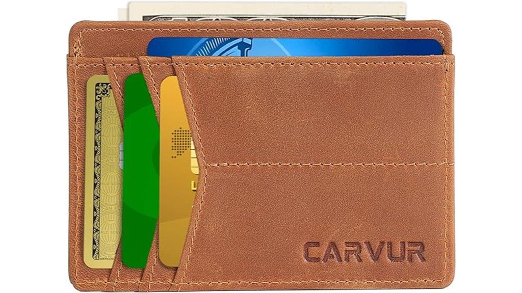 slim rfid cash wallet