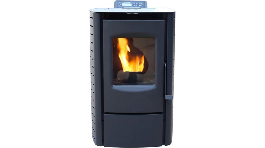 small pellet stove capacity