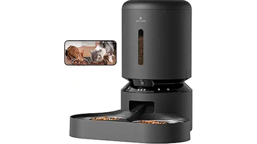 smart camera cat feeder